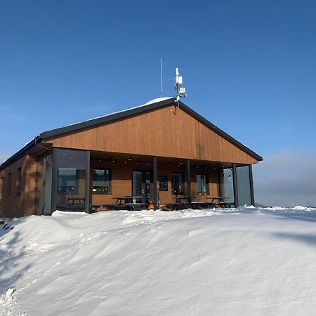 Restaurace A Penzion Gansberg Cotkytle Kültér fotó